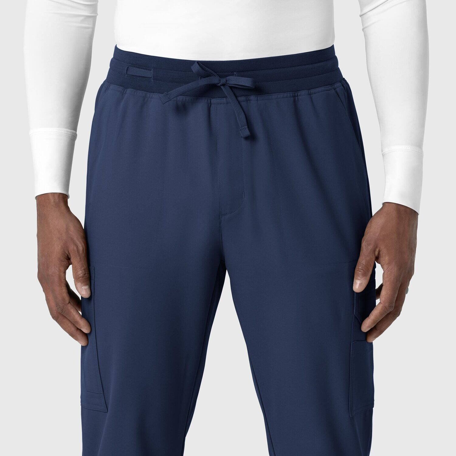 Pantalone uomo 5622 cargo jogger navy blue NOVITA&#39; 2024