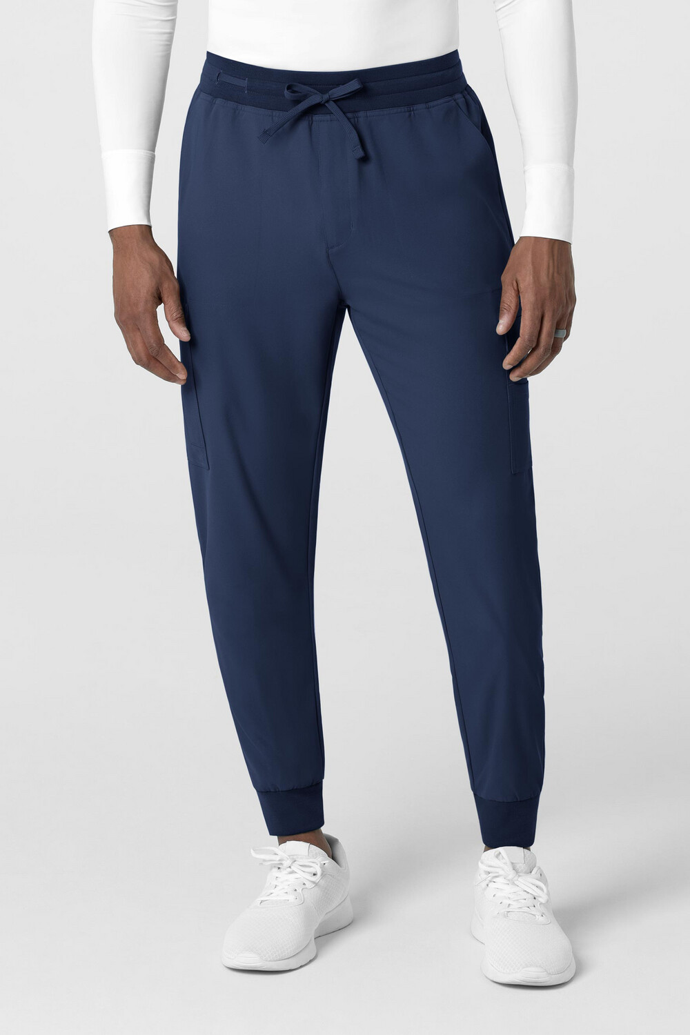 Pantalone uomo 5622 cargo jogger navy blue NOVITA&#39; 2024