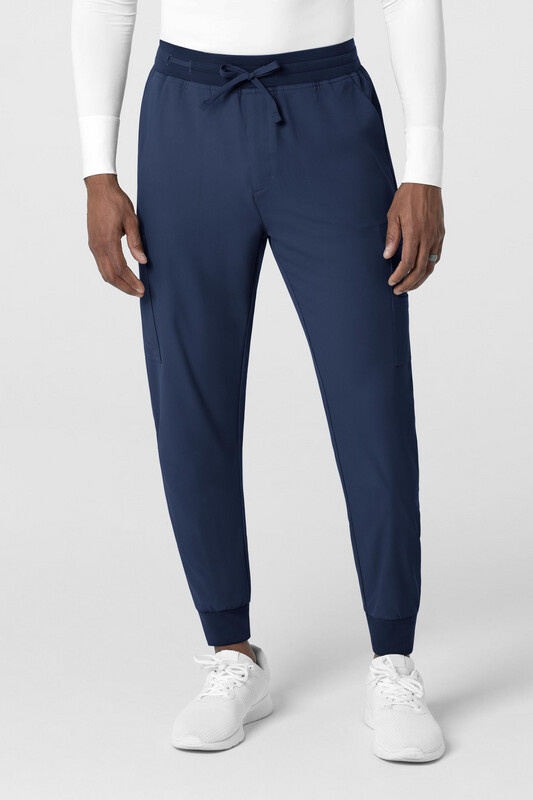Pantalone uomo 5622 cargo jogger navy blue NOVITA&#39; 2024