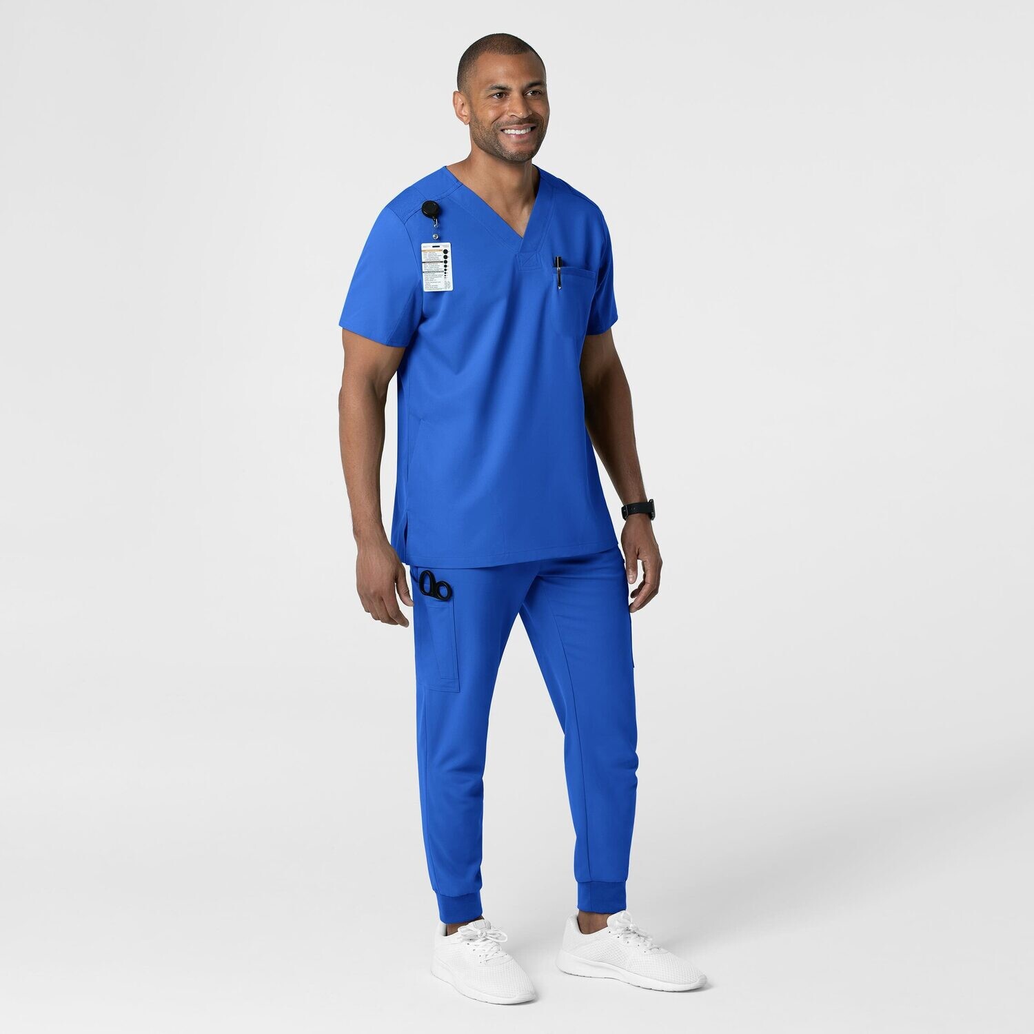 Pantalone uomo 5622 cargo jogger royal blue NOVITA&#39; 2024