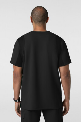Casacca uomo 6622 scollo a V black