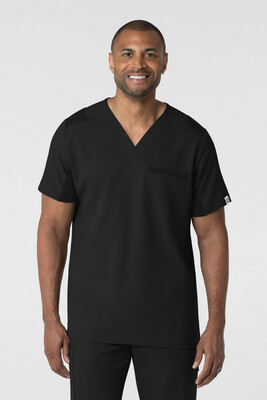 Casacca uomo 6622 scollo a V black NOVITA&#39; 2024