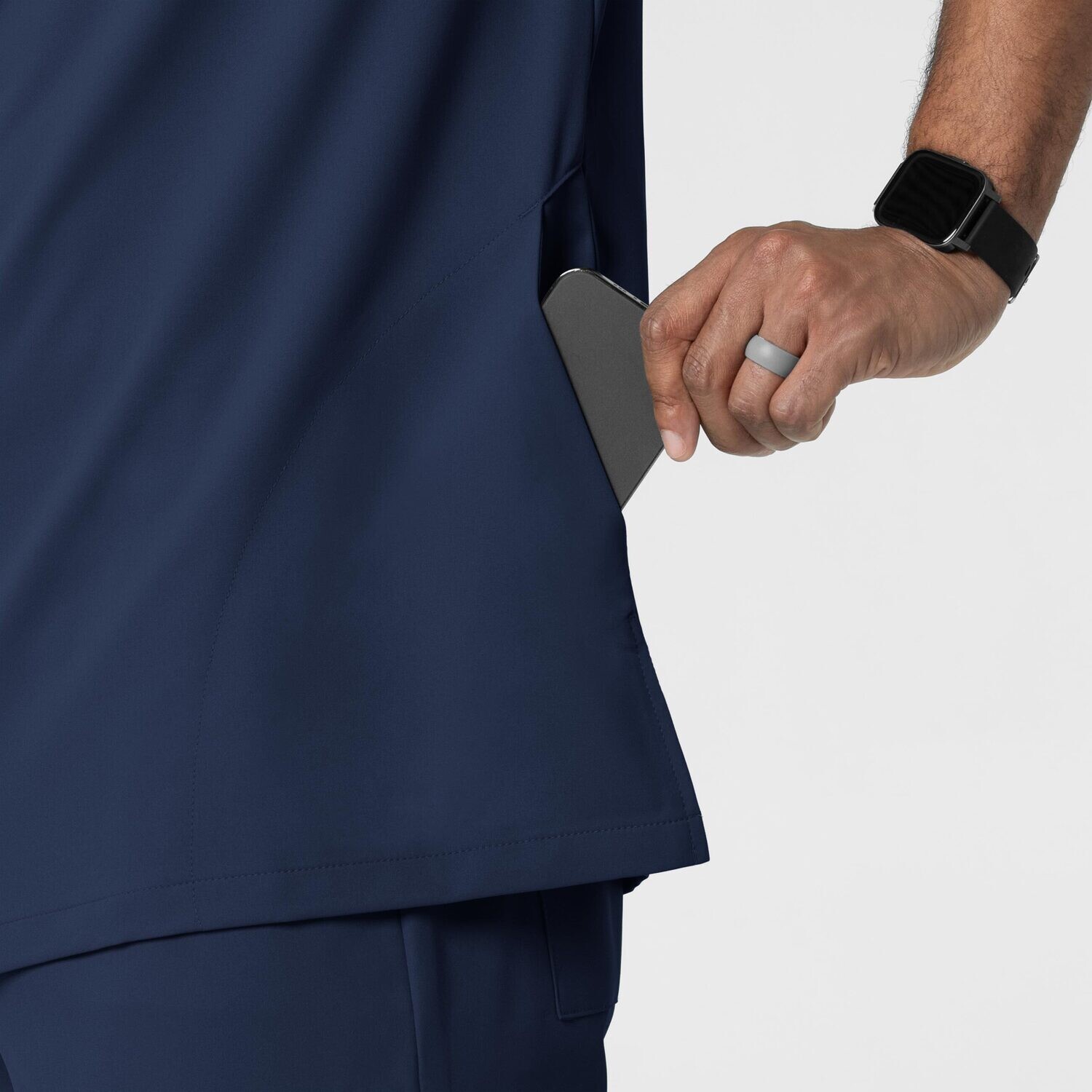 Casacca uomo 6622 scollo a V navy blue NOVITA&#39; 2024