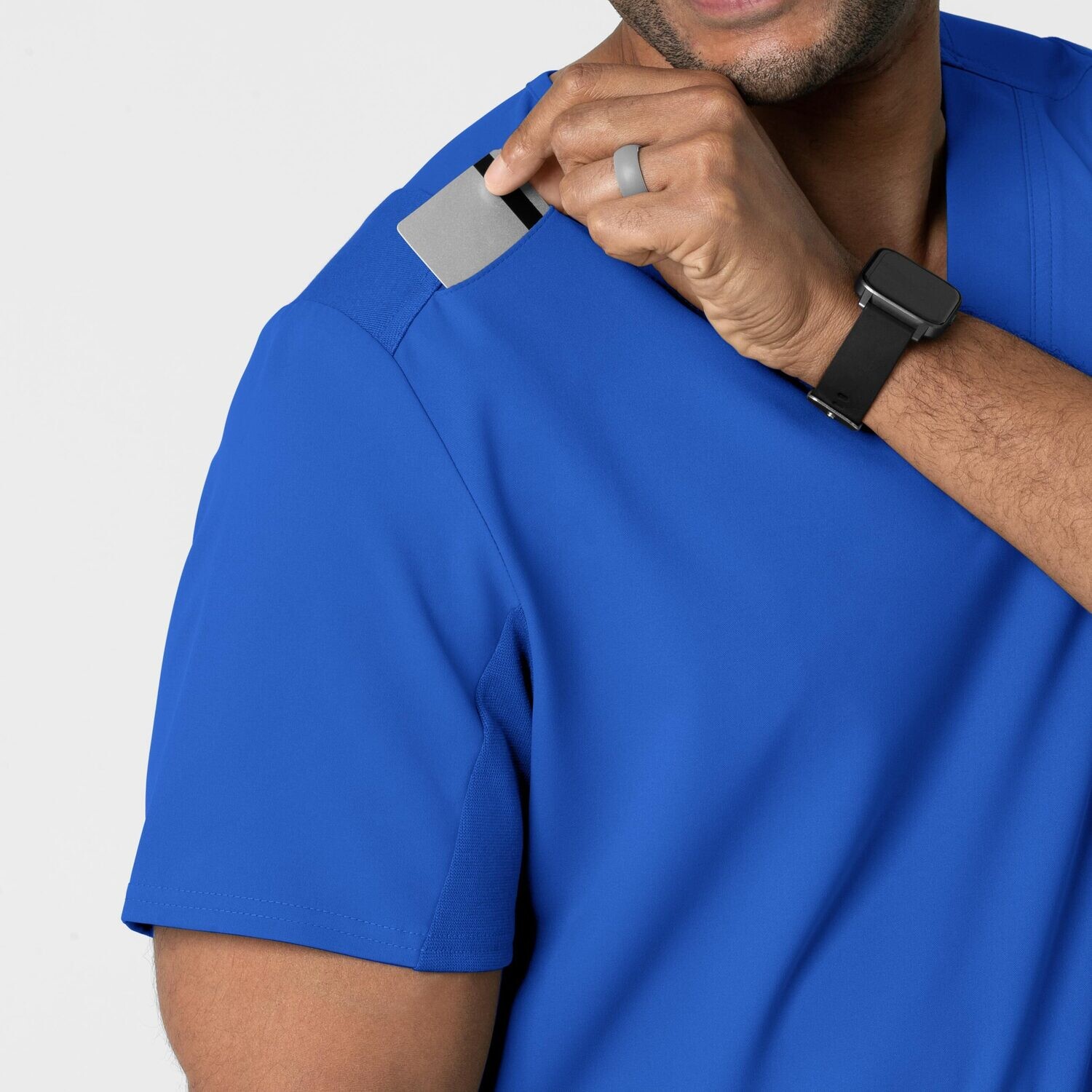 Casacca uomo 6622 scollo a V royal blue NOVITA&#39; 2024