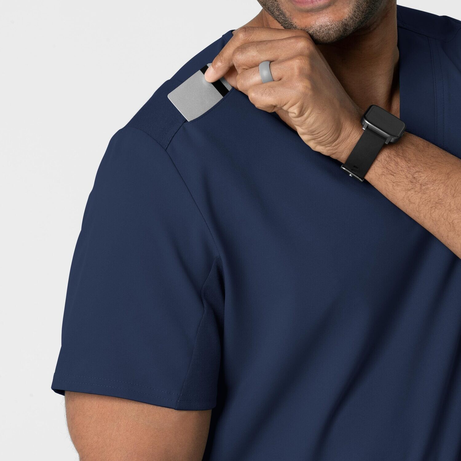Casacca uomo 6622 scollo a V navy blue NOVITA&#39; 2024