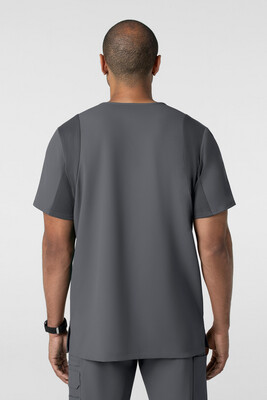 Casacca uomo 6622 scollo a V pewter