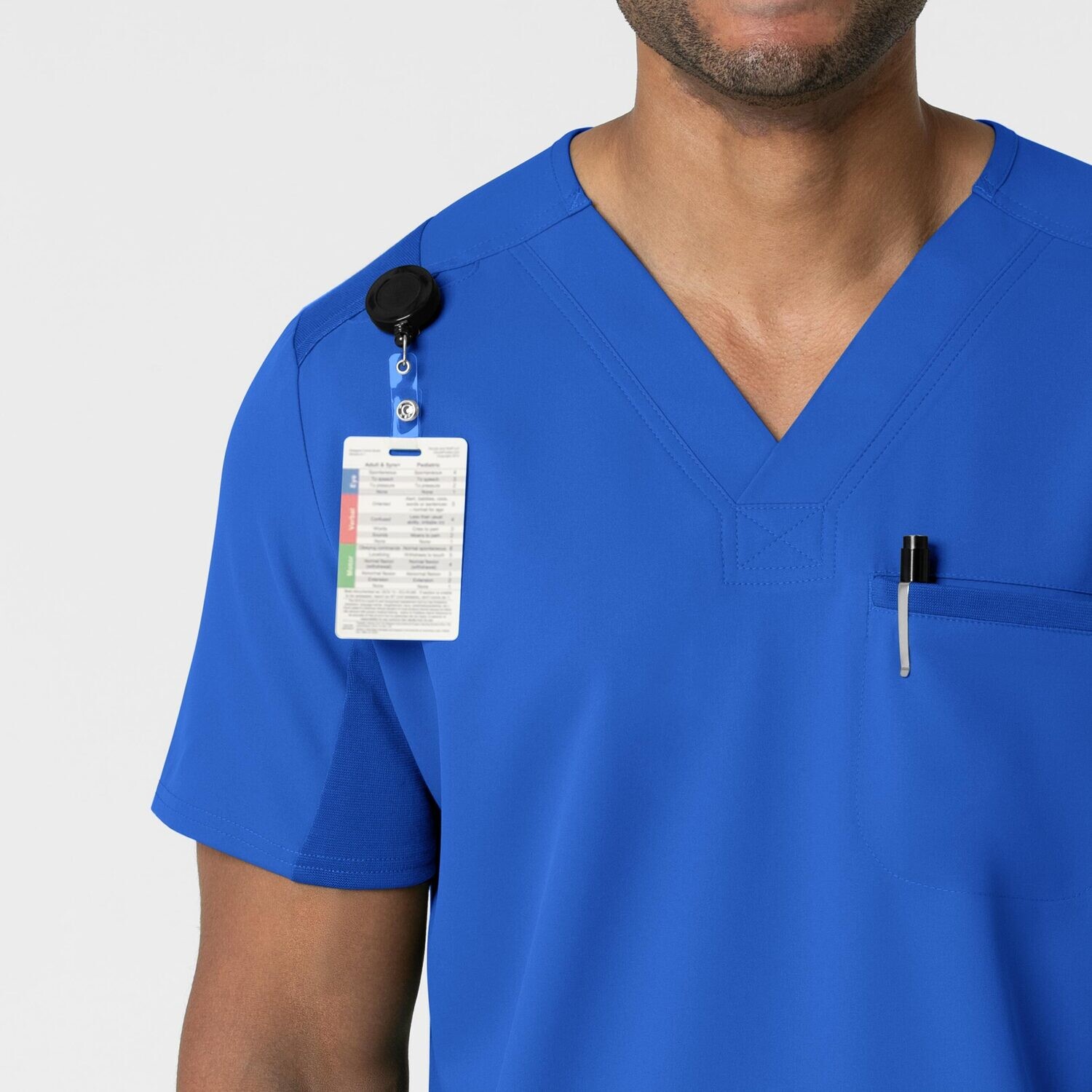 Casacca uomo 6622 scollo a V royal blue NOVITA&#39; 2024