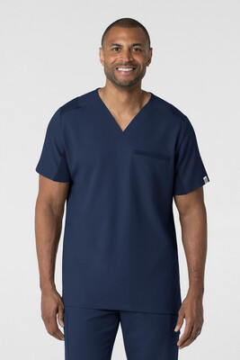 Casacca uomo 6622 scollo a V navy blue NOVITA&#39; 2024