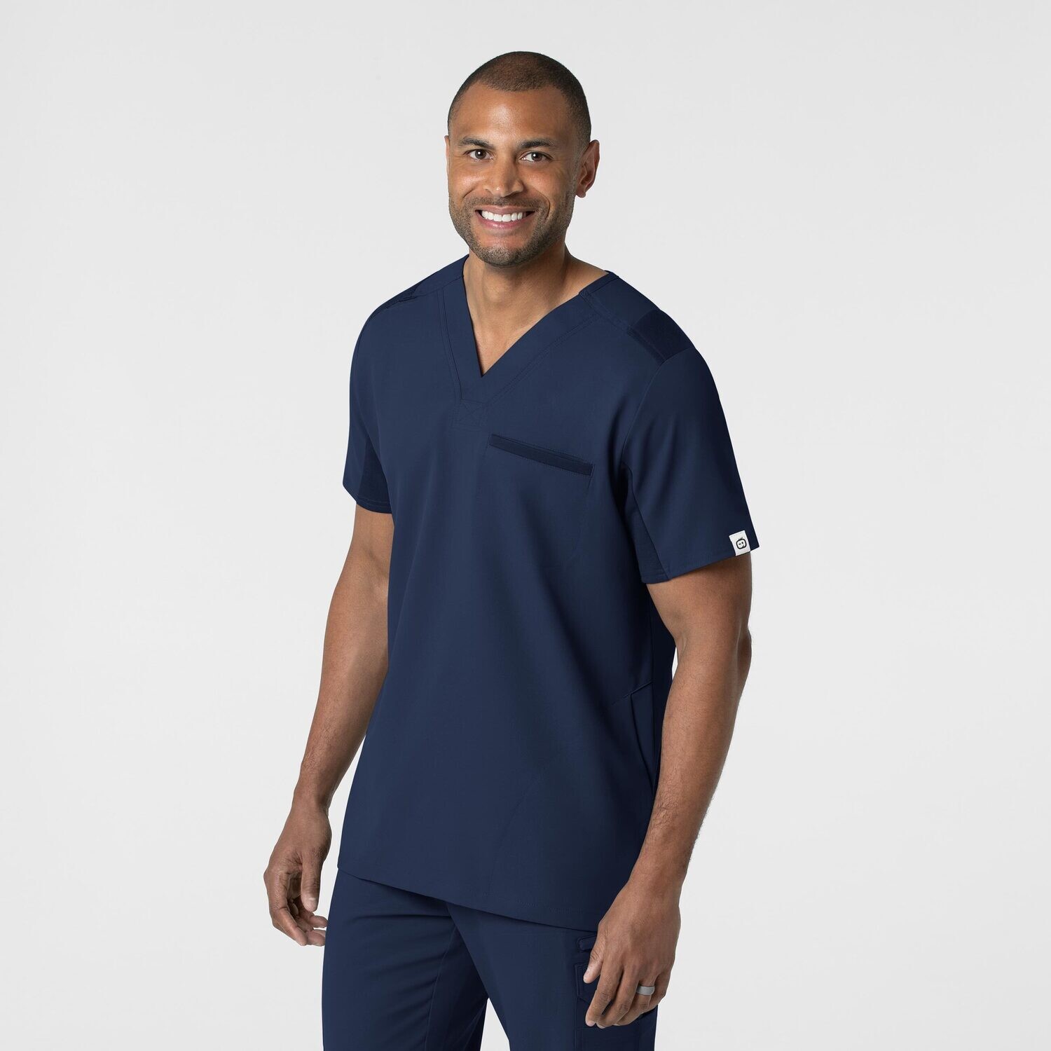 Casacca uomo 6622 scollo a V navy blue NOVITA&#39; 2024