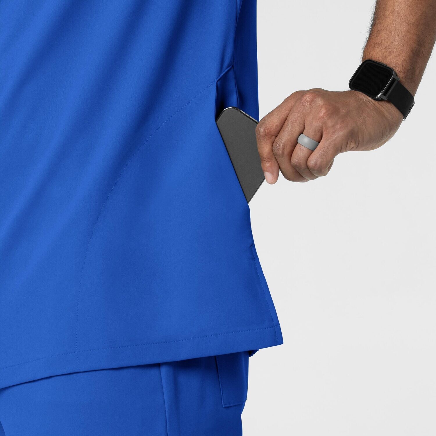 Casacca uomo 6622 scollo a V royal blue NOVITA&#39; 2024