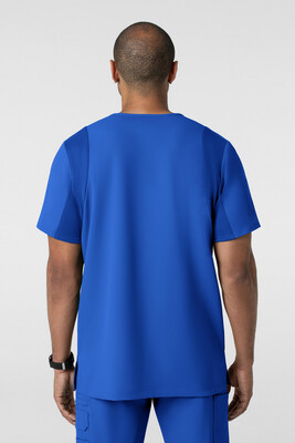 Casacca uomo 6622 scollo a V royal blue