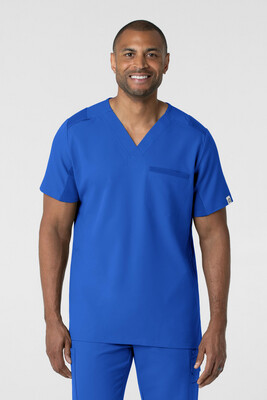 Casacca uomo 6622 scollo a V royal blue NOVITA&#39; 2024