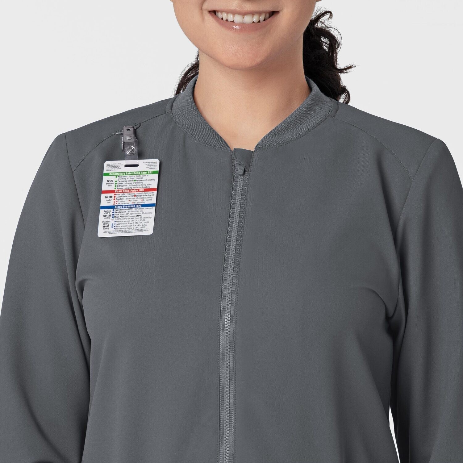 Felpa donna 8122 zip pewter NOVITA&#39; 2024