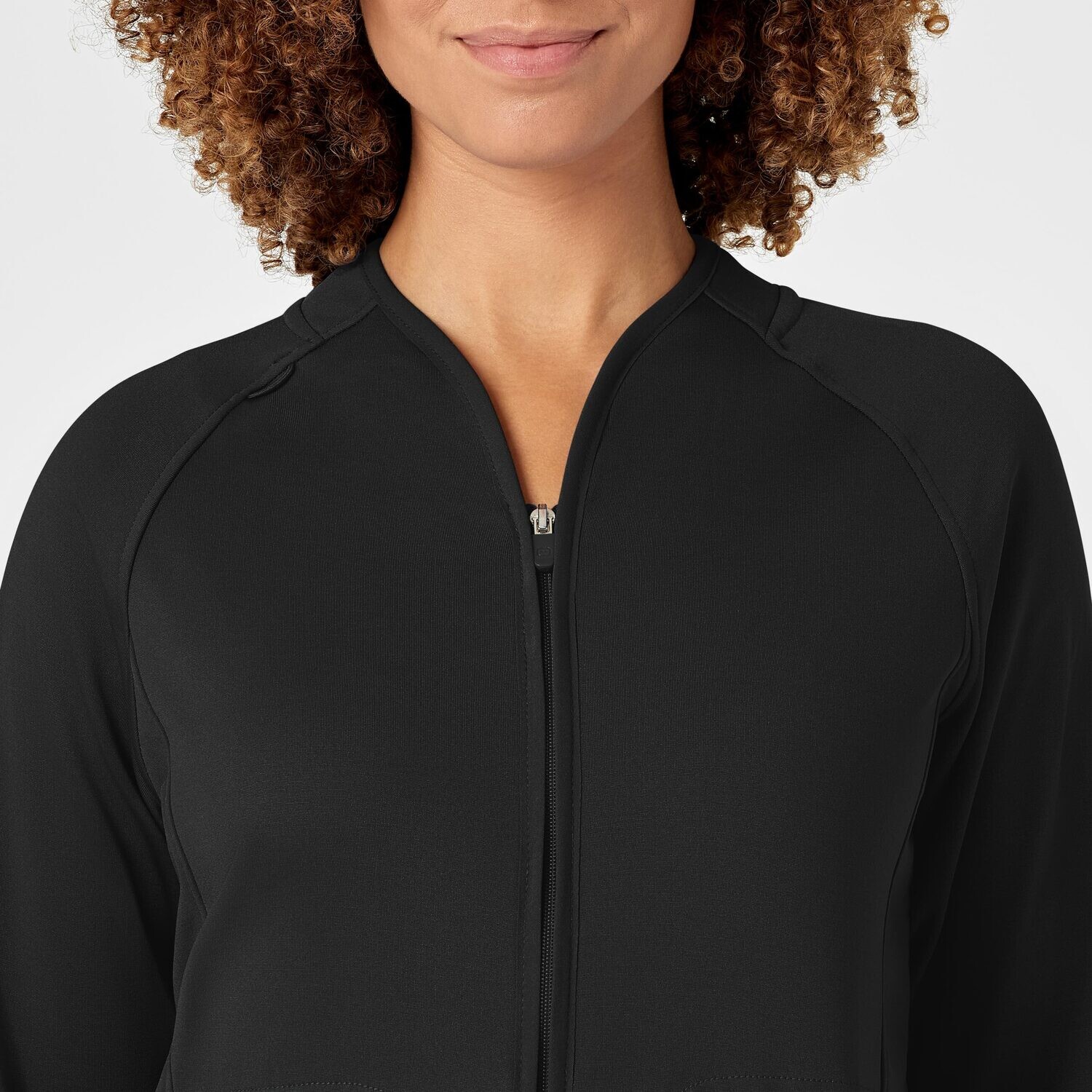 Felpa donna 8209 zip black