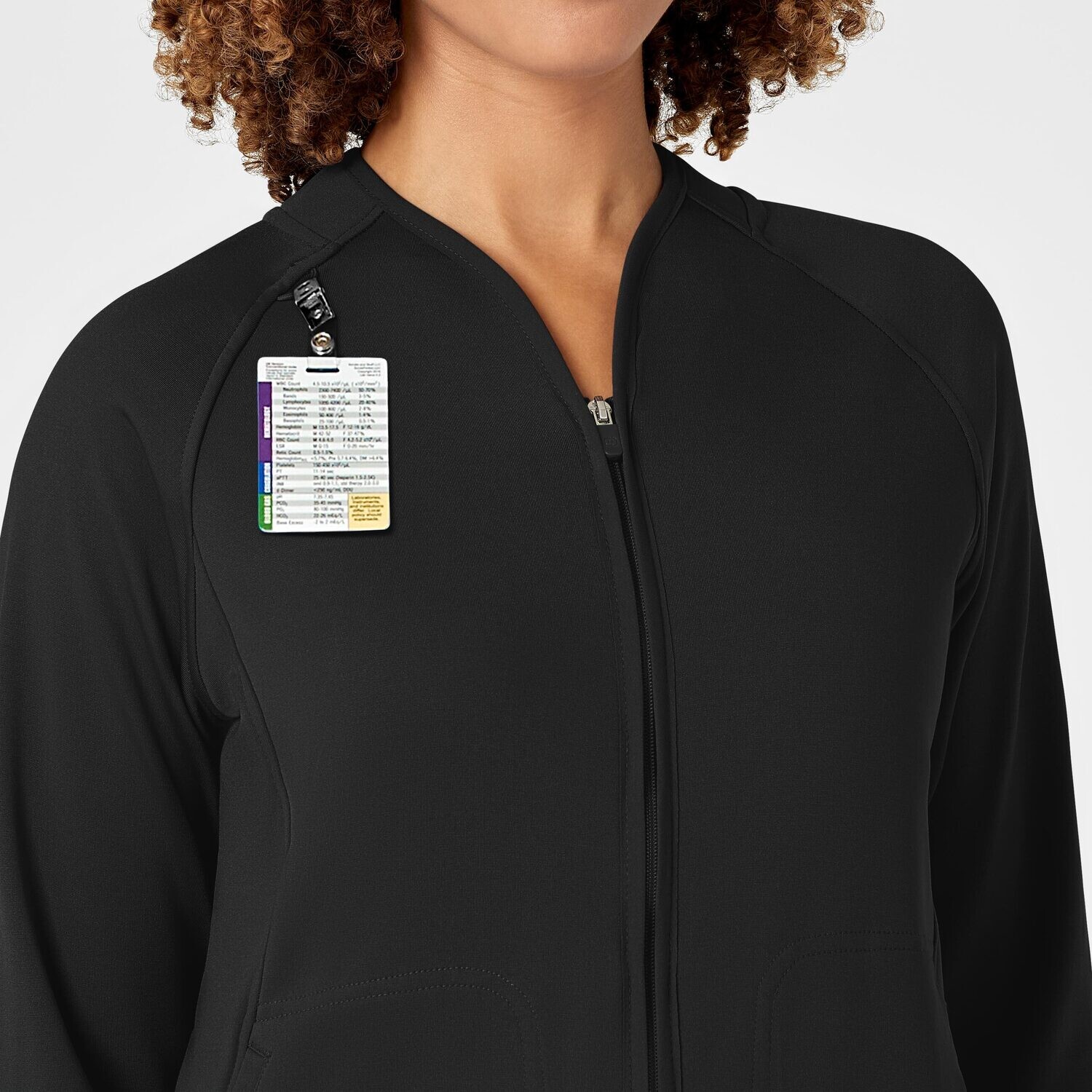 Felpa donna 8209 zip black