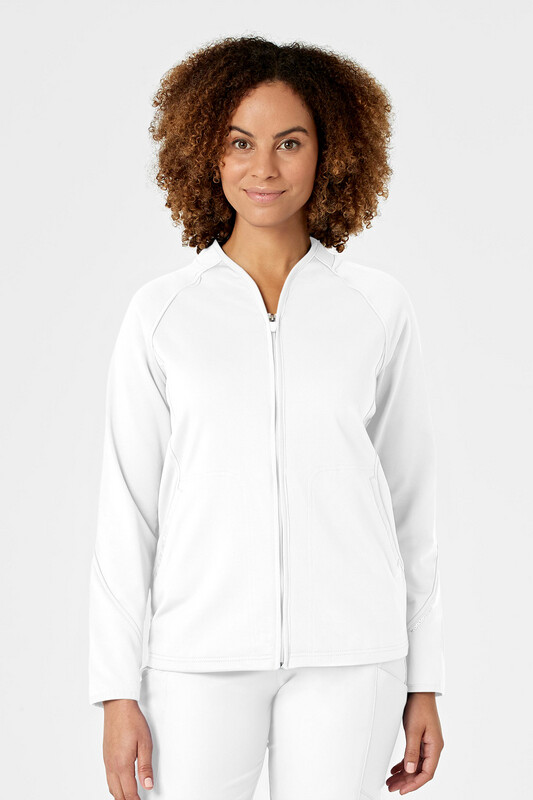 Felpa donna 8209 zip white