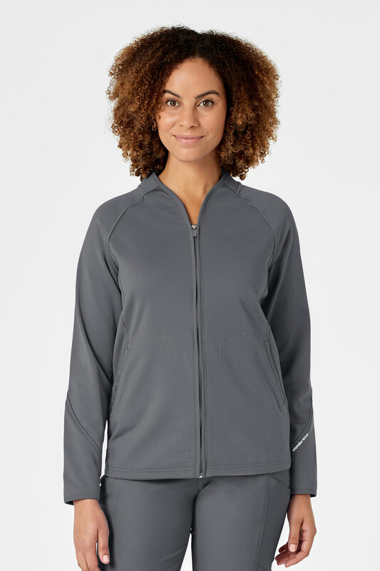 Felpa donna 8209 zip pewter