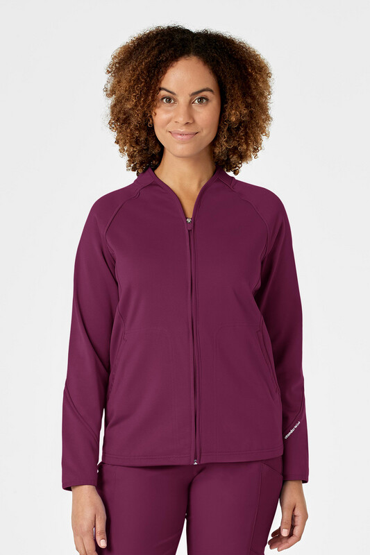 Felpa donna 8209 zip wine