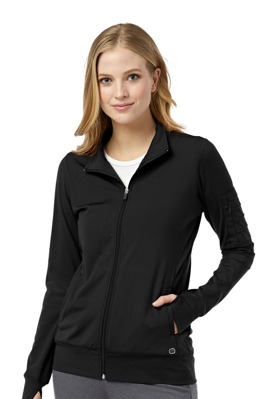 Felpa donna 8199 zip black