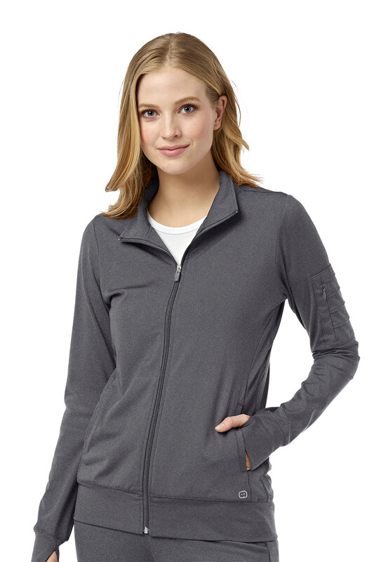 Felpa donna 8199 zip pewter