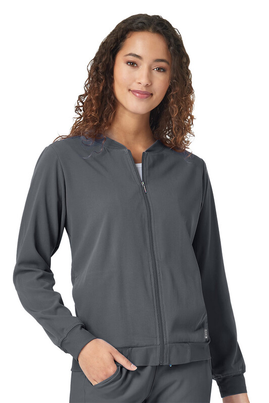 Felpa donna 8129 zip pewter
