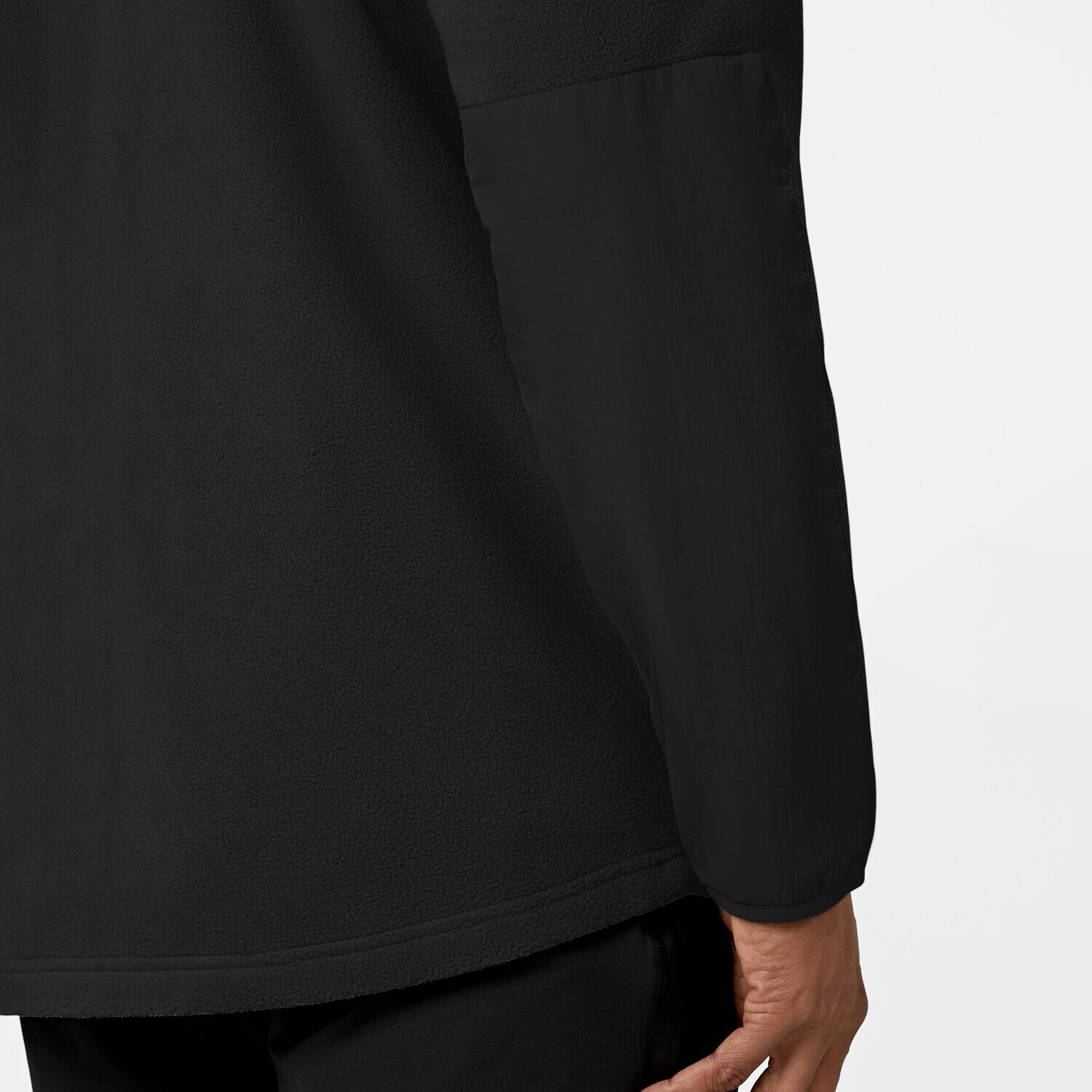 Felpa uomo 8009 zip black