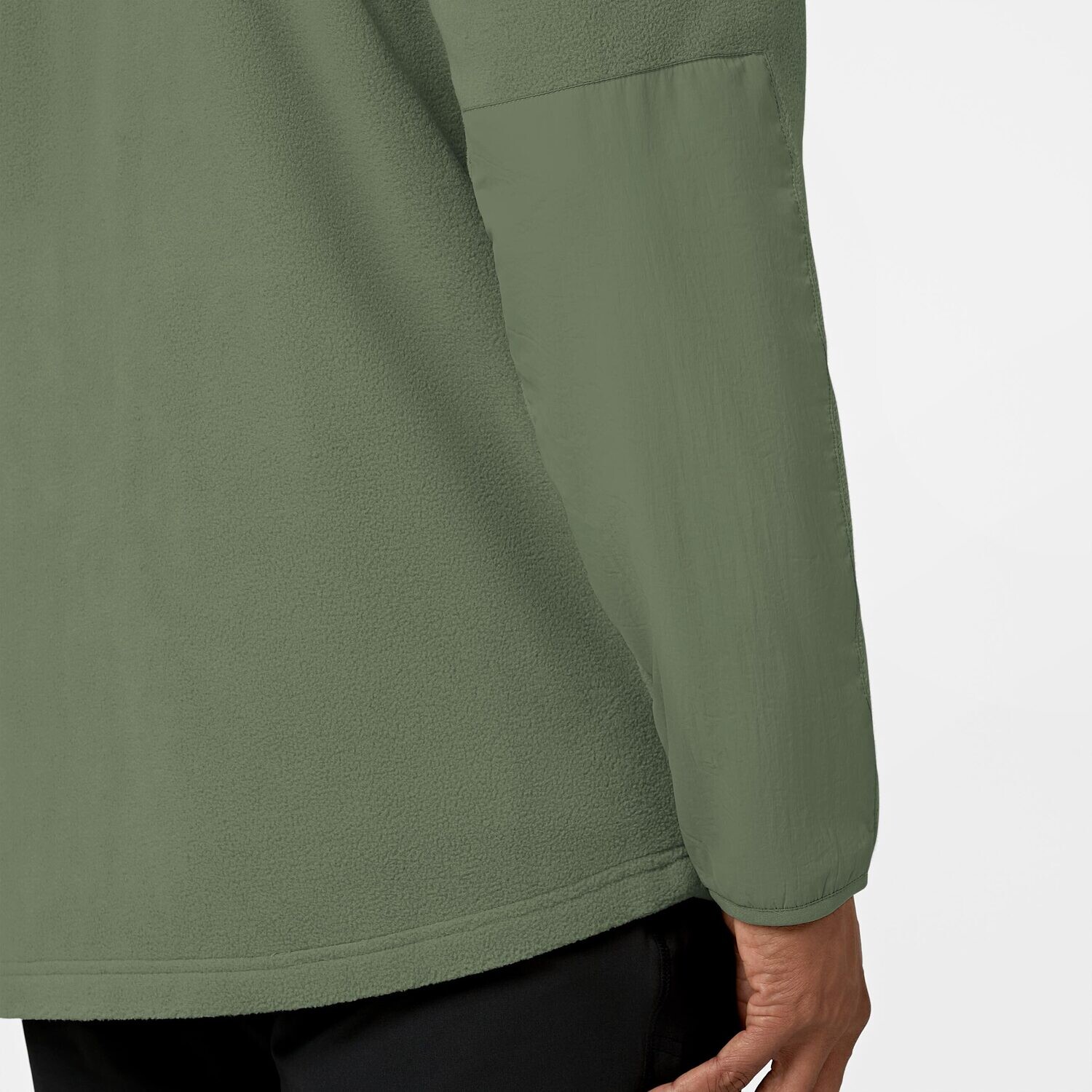 Felpa uomo 8009 zip olive