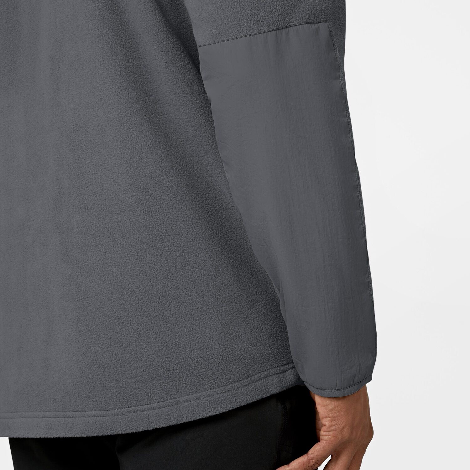 Felpa uomo 8009 zip pewter