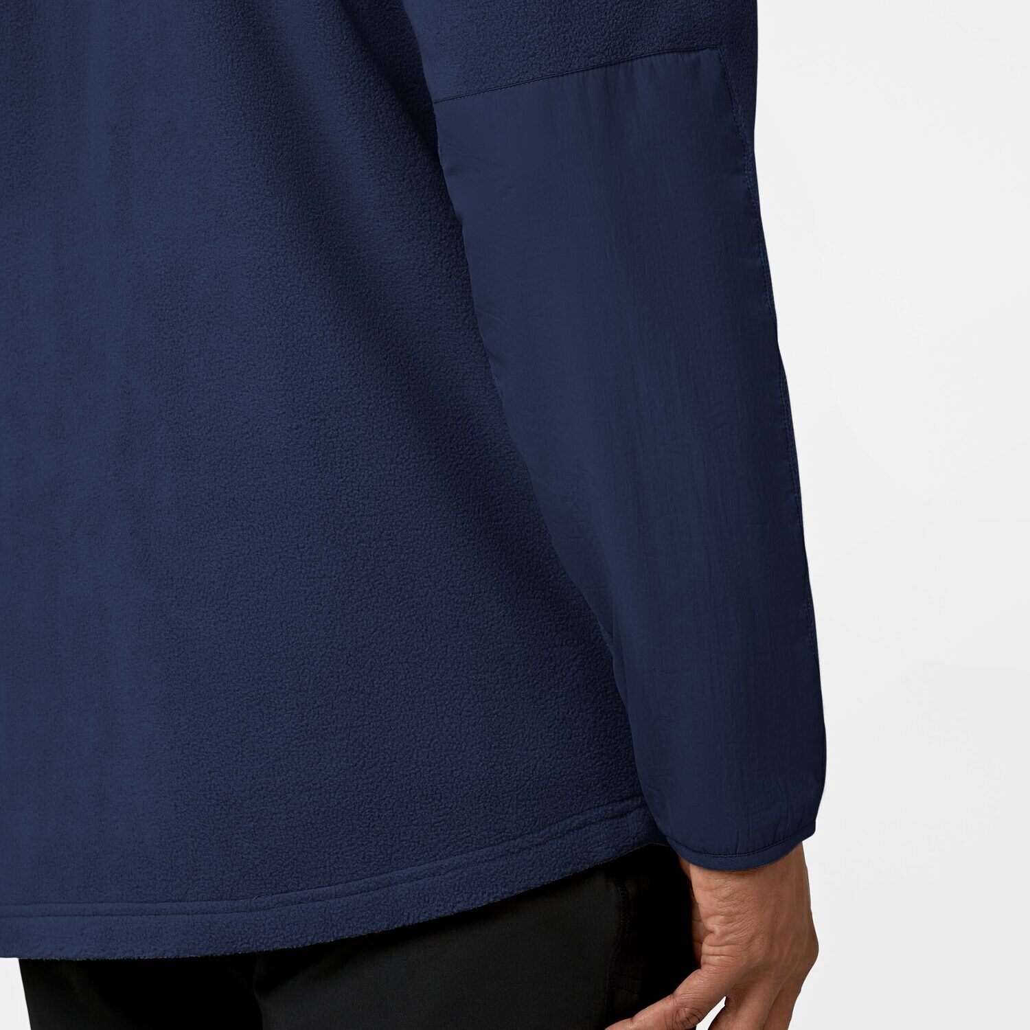 Felpa uomo 8009 zip navy blue