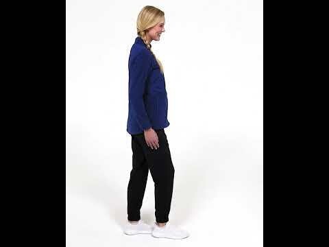 Felpa donna 8109 zip pewter