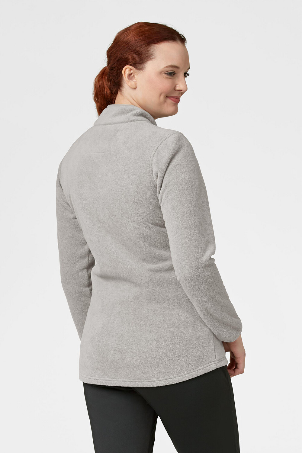 Felpa donna 8109 zip taupe