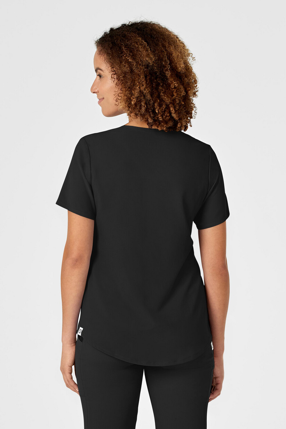 Casacca donna 6134 scollo a V black