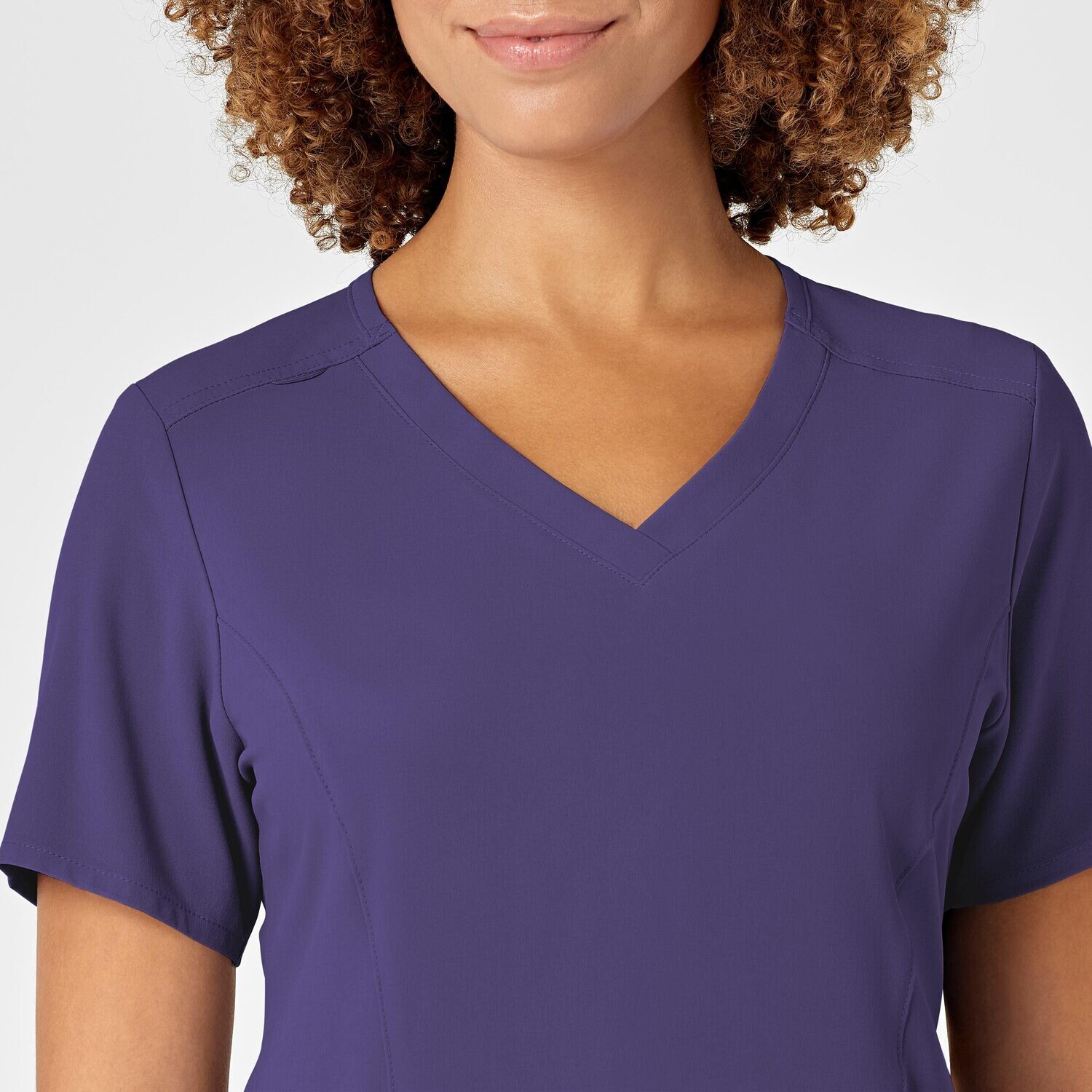 Casacca donna 6134 scollo a V grape
