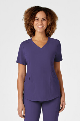 Casacca donna 6134 scollo a V grape