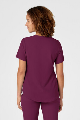 Casacca donna 6134 scollo a V wine