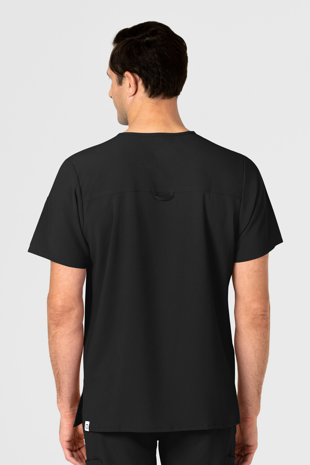 Casacca uomo 6034 scollo a V black