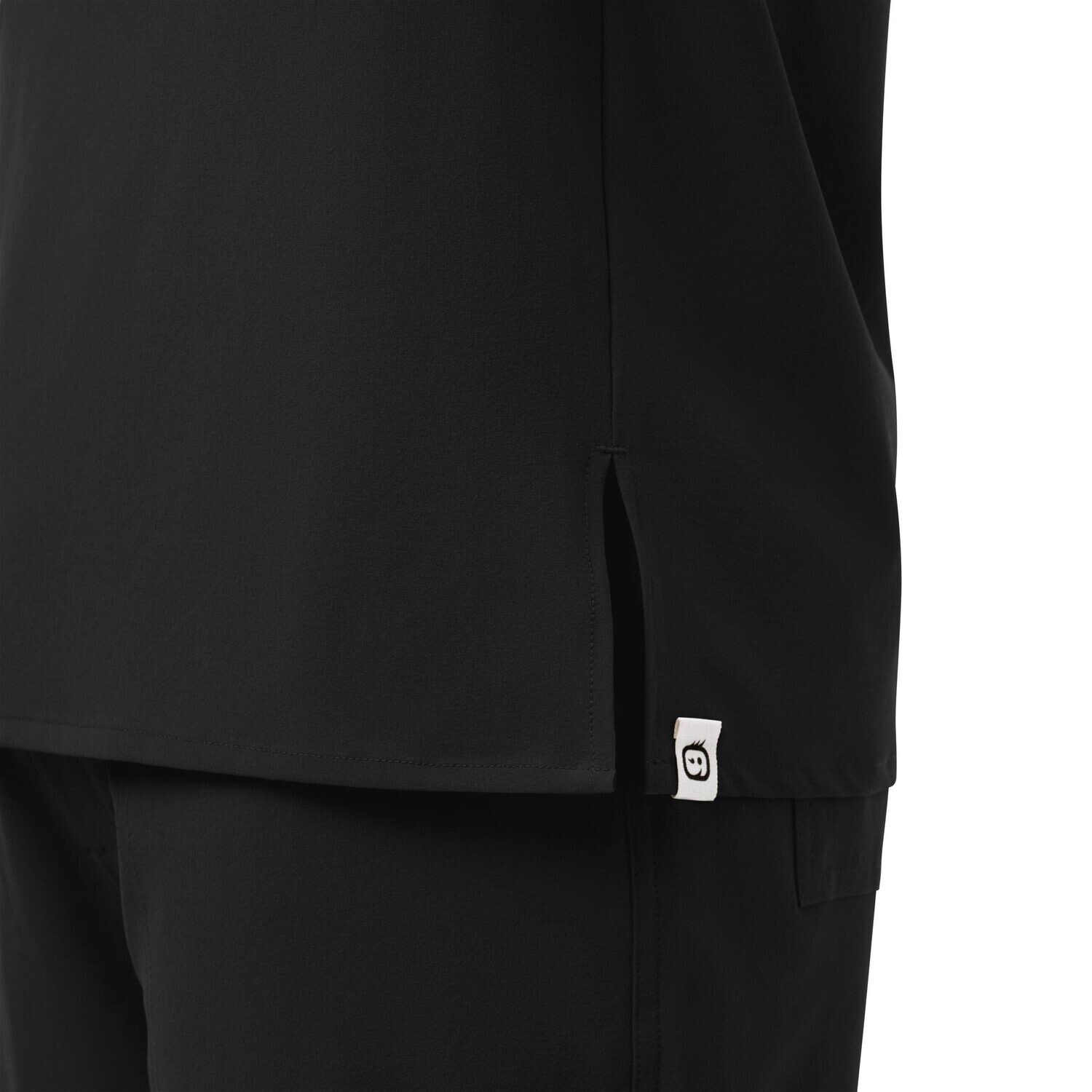 Casacca uomo 6034 scollo a V black