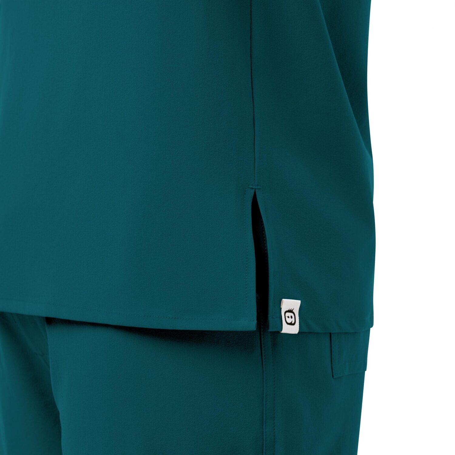Casacca uomo 6034 scollo a V caribbean blue