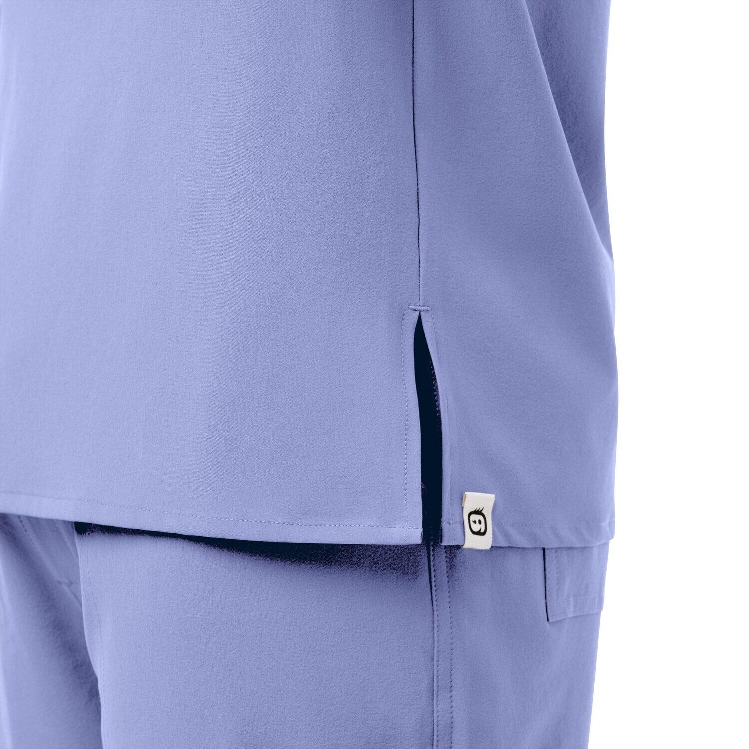 Casacca uomo 6034 scollo a V ceil blue