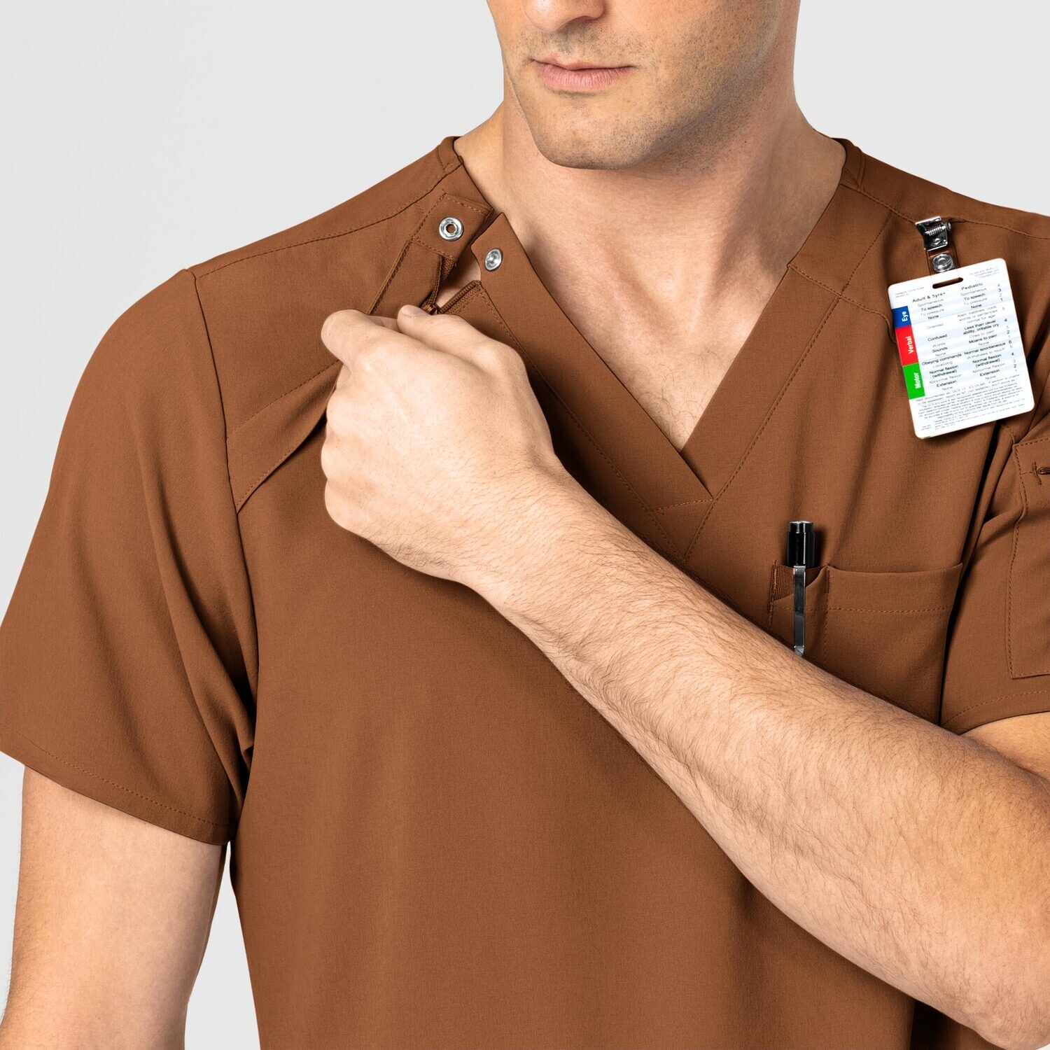 Casacca uomo 6034 scollo a V chai