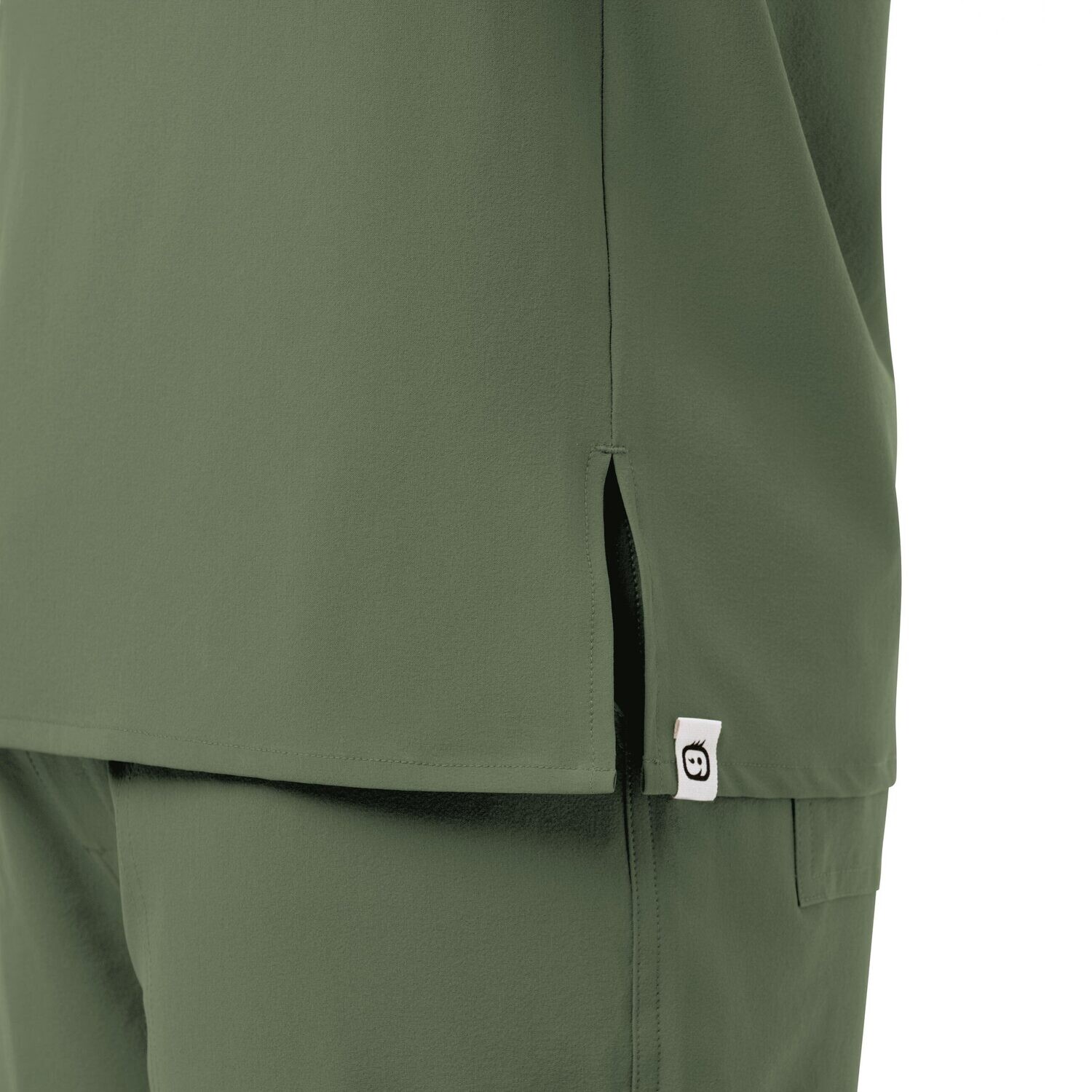 Casacca uomo 6034 scollo a V olive