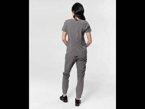 Casacca donna 6334 scollo a Y wine