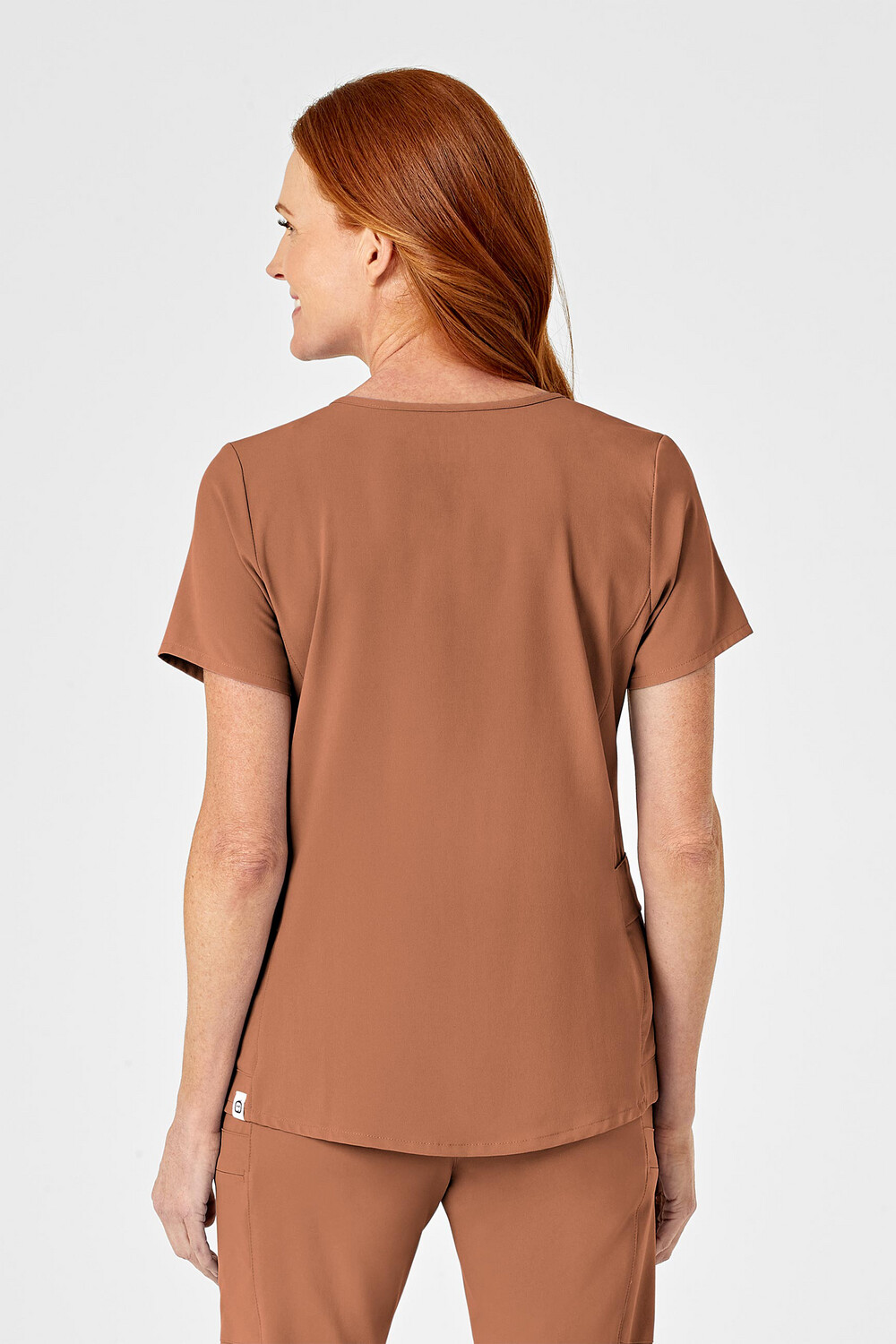 Casacca donna 6334 scollo a Y clay