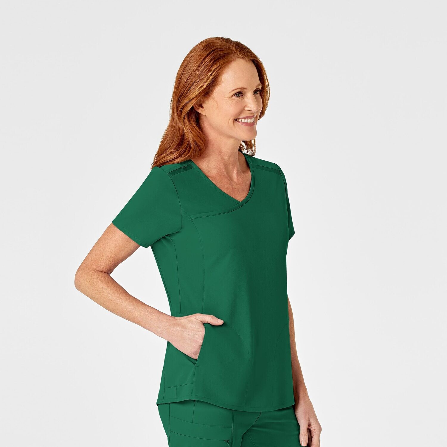 Casacca donna 6334 scollo a Y hunter