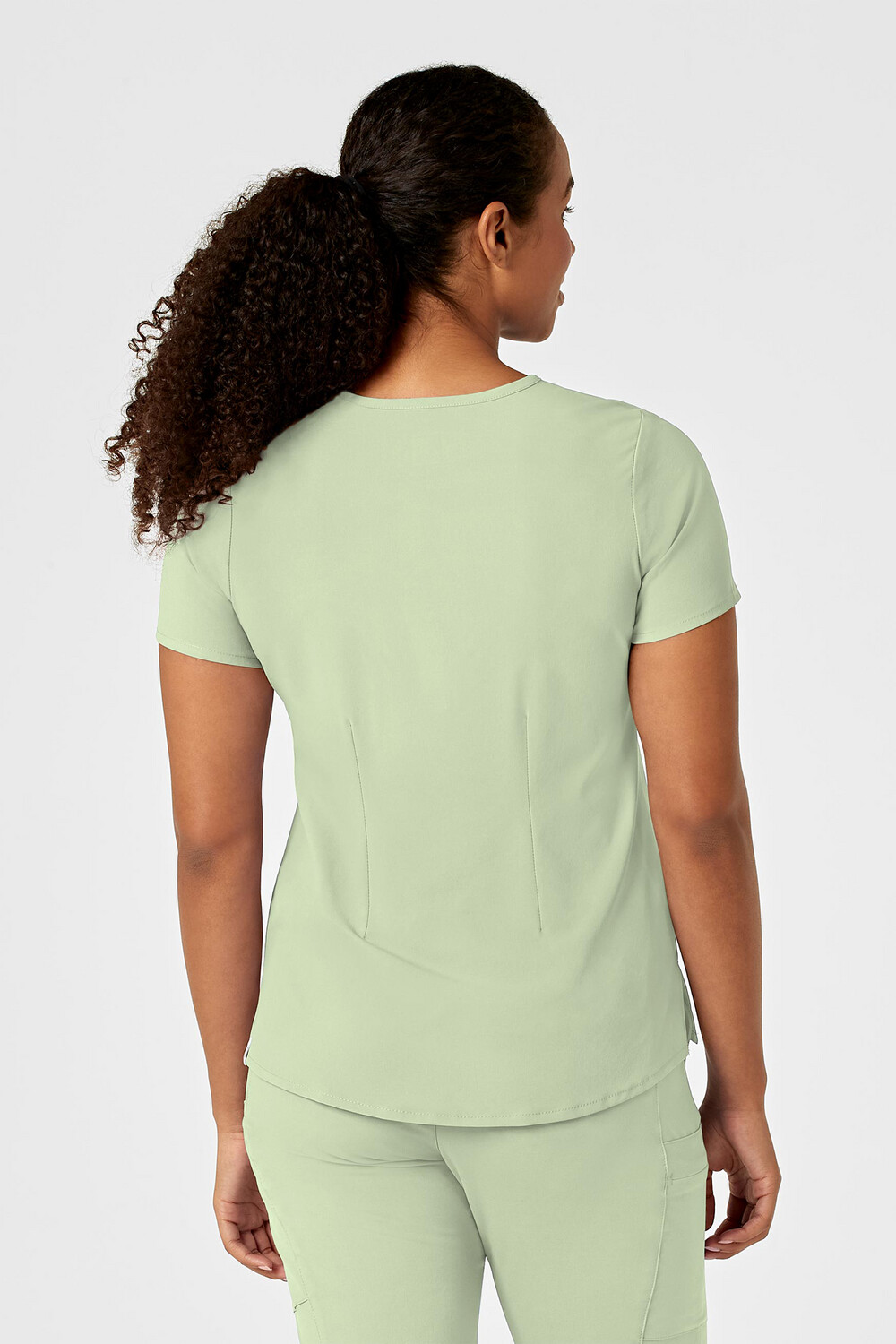 Casacca donna 6434 scollo alla coreana fresh mint