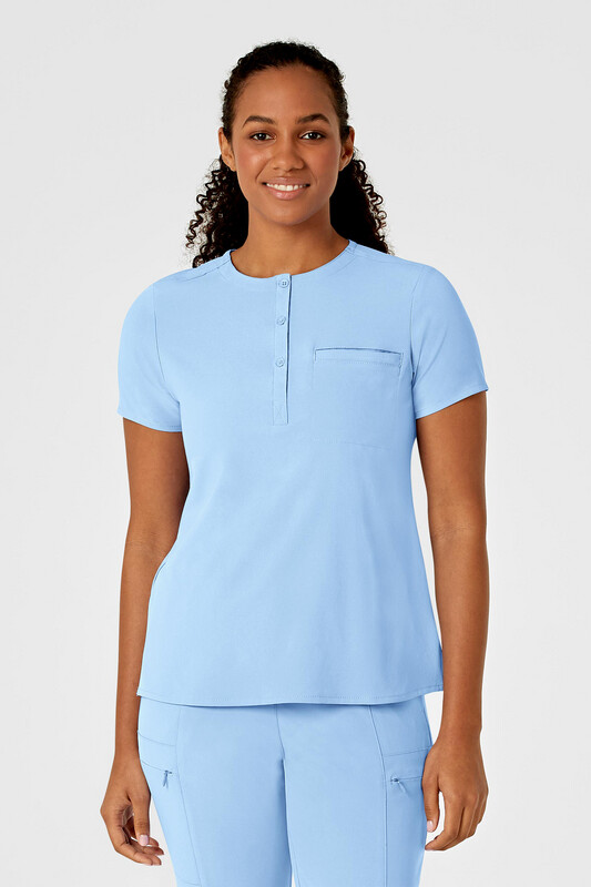 Casacca donna 6434 scollo alla coreana powder