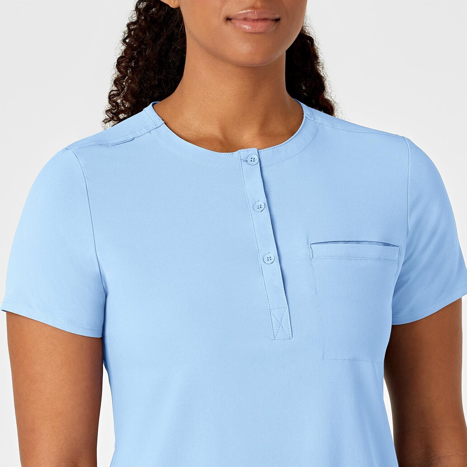 Casacca donna 6434 scollo alla coreana powder