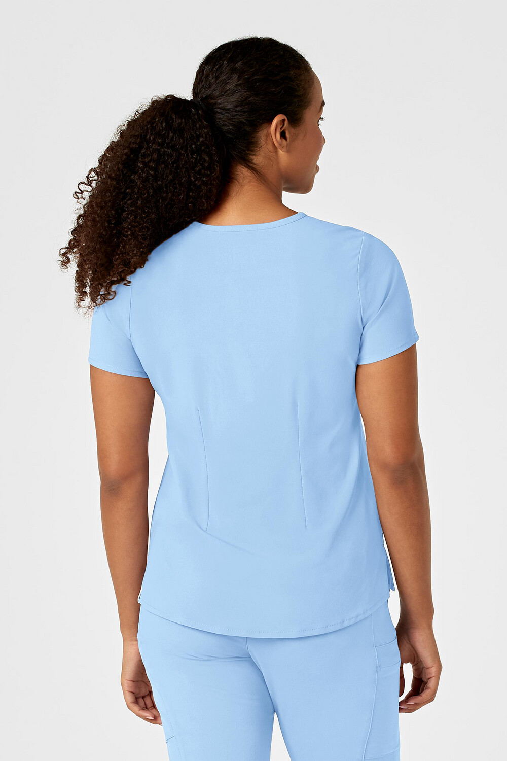 Casacca donna 6434 scollo alla coreana powder