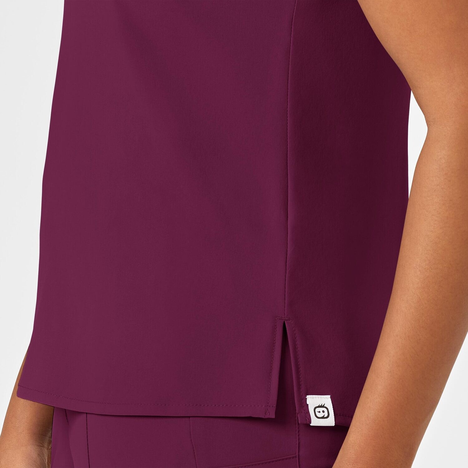Casacca donna 6434 scollo alla coreana wine