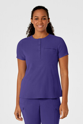 Casacca donna 6434 scollo alla coreana grape